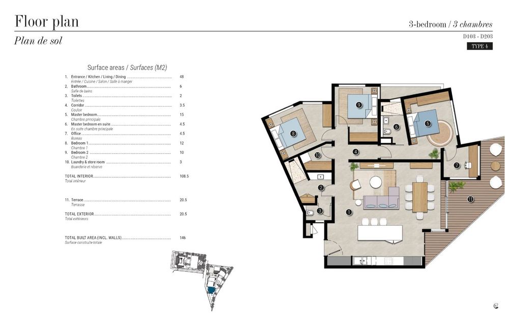 3 Bedroom - Type 4