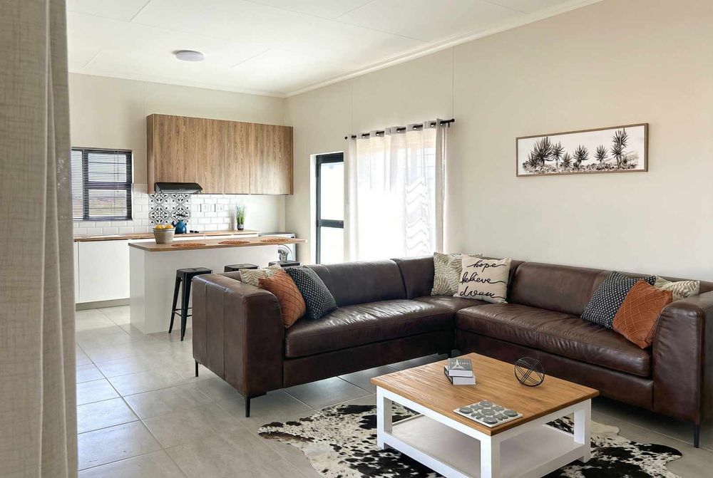 Spacious living room.