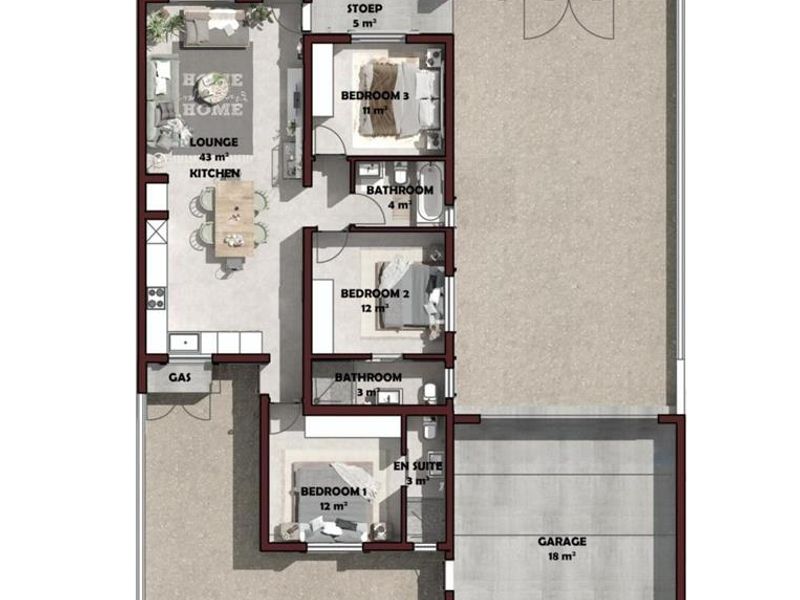 Efuta, Tama Estate, Tamariskia, Swakopmund:  NEW DEVELOPMENT OF 3 BEDR TOWNHOUSES - Photo 6