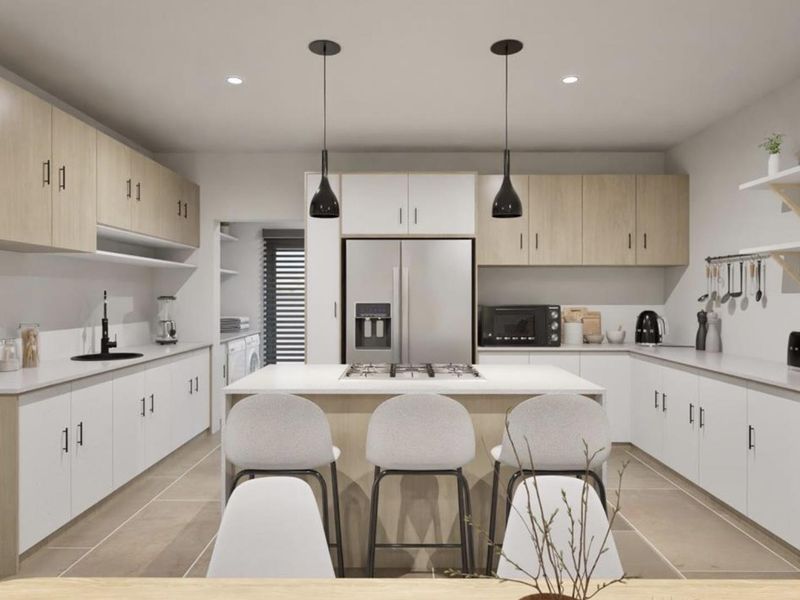 Modern Plot and Plan Home with Lagoon Views | Secure Estate Living - Photo 4