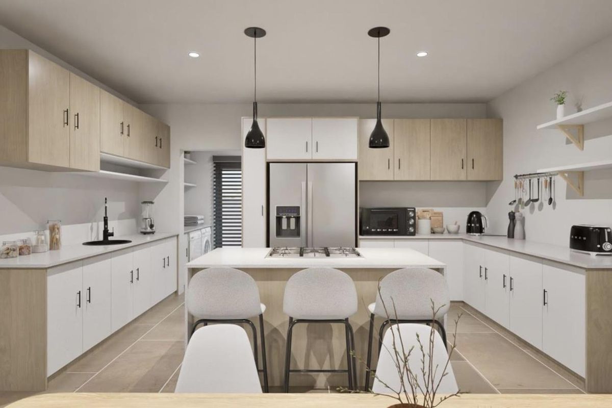 Modern Plot and Plan Home with Lagoon Views | Secure Estate Living - Photo 4