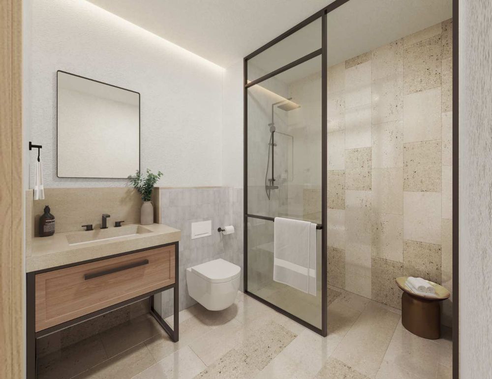 Penthouse bathroom