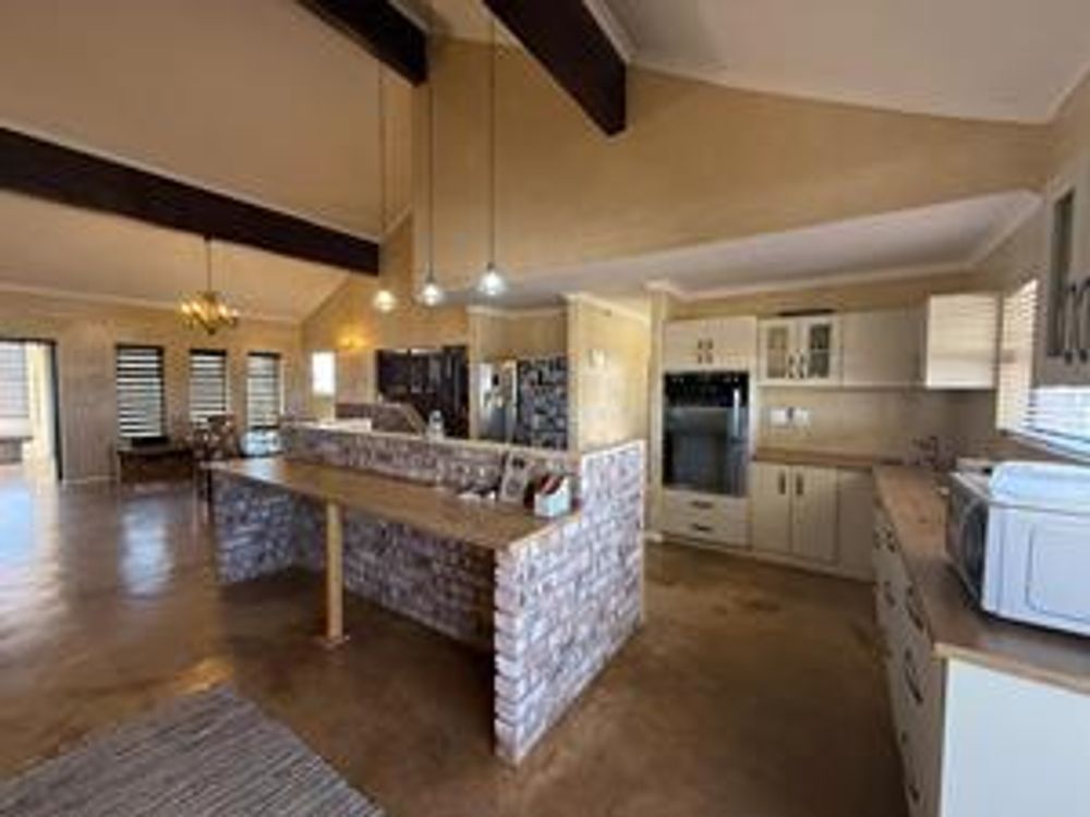 Open plan kitchen 