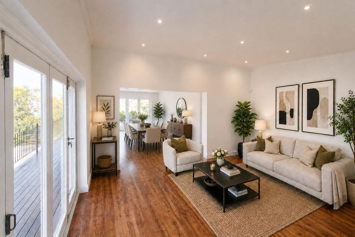 Freshly renovated, unfurnished family home with mountain and city views - Photo 5
