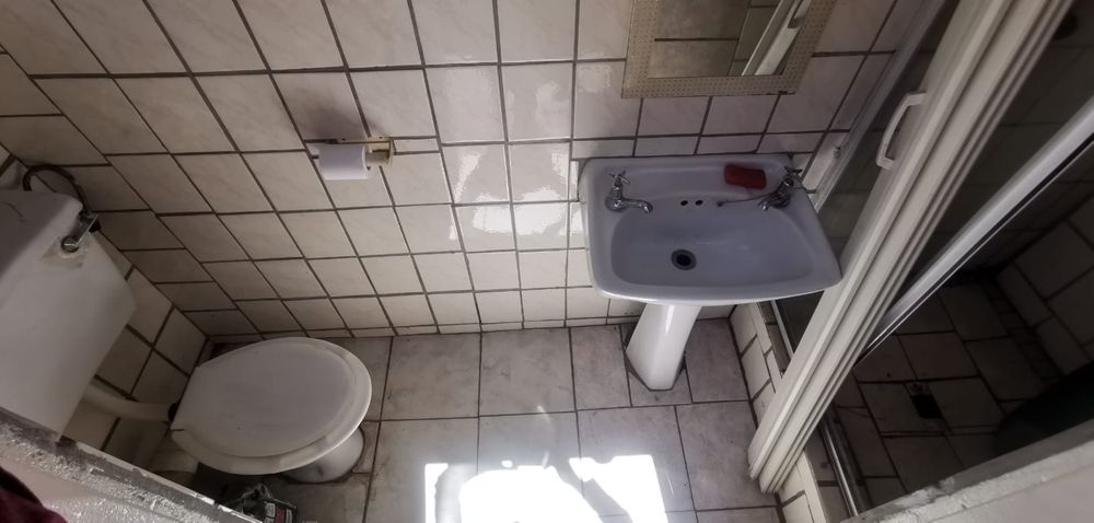 Outside bathroom