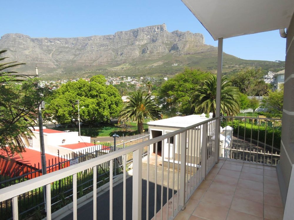 Panoramic Table Mountain views from balcony
