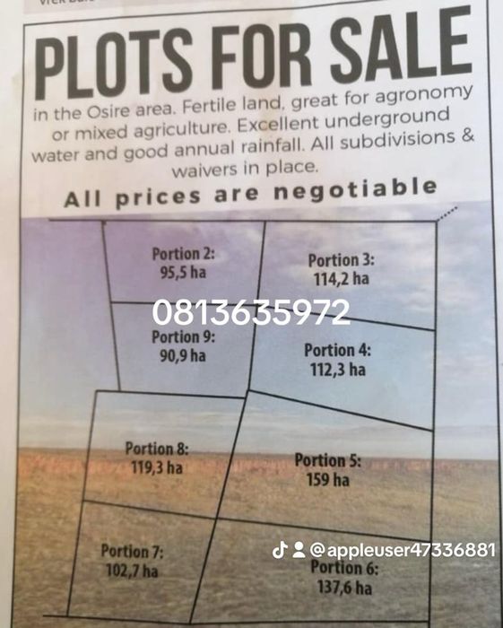 Property #2427269, Vacant Land Agricultural For Sale in Hochfeld Central