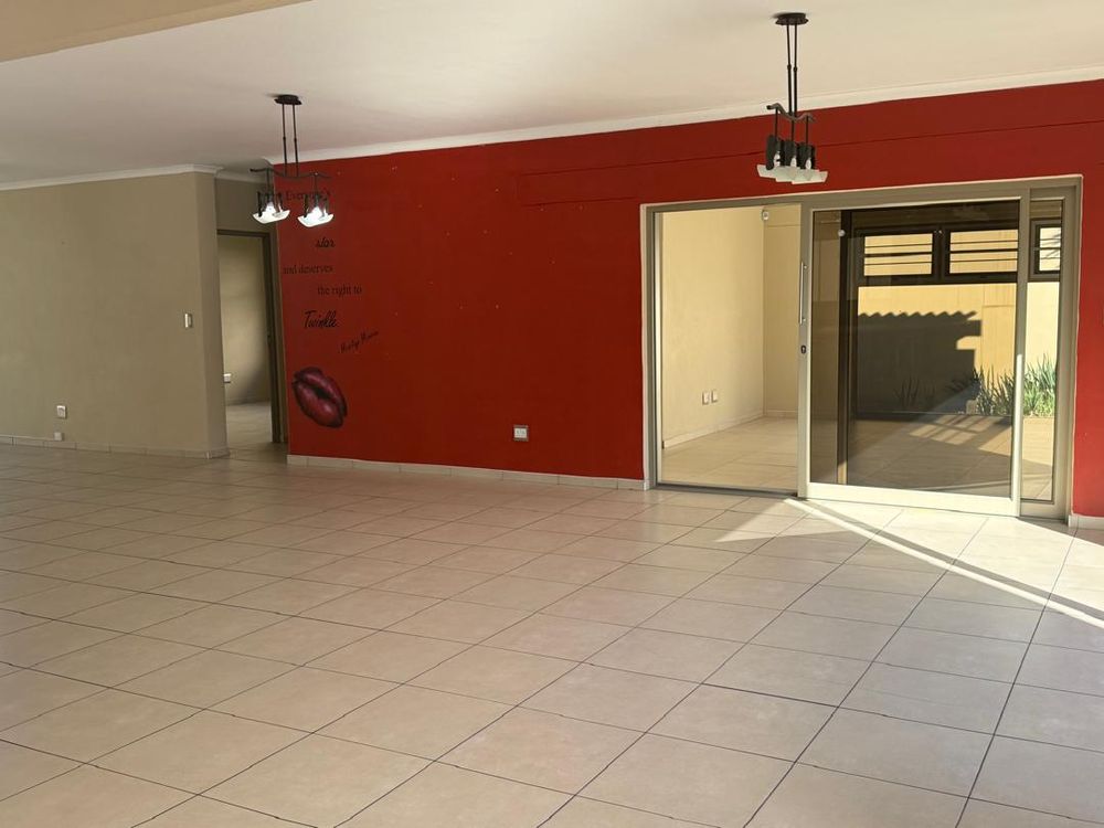 Open plan dining area
