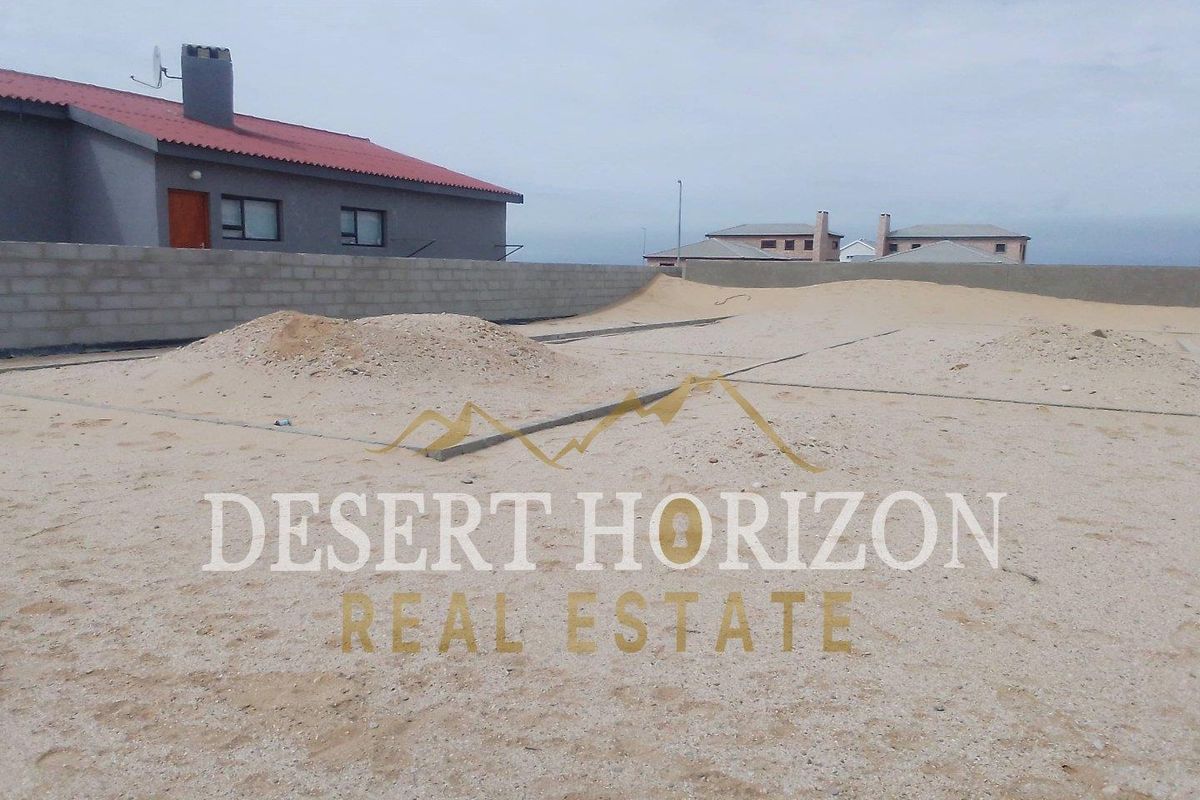 Henties Bay, North Dune | Vacant Erf with plans and foundation laid. - Photo 2