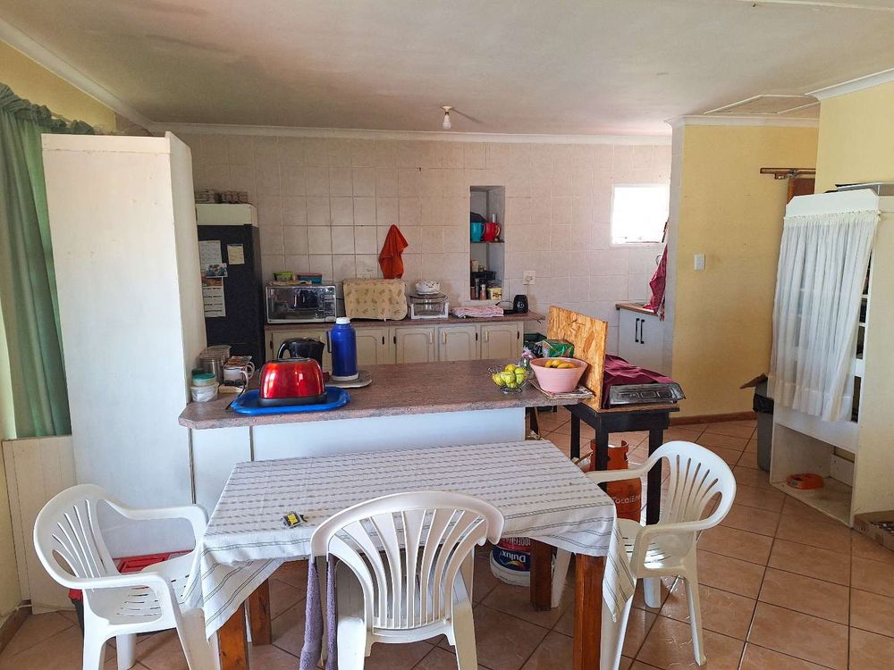 Flat kitchen from living area