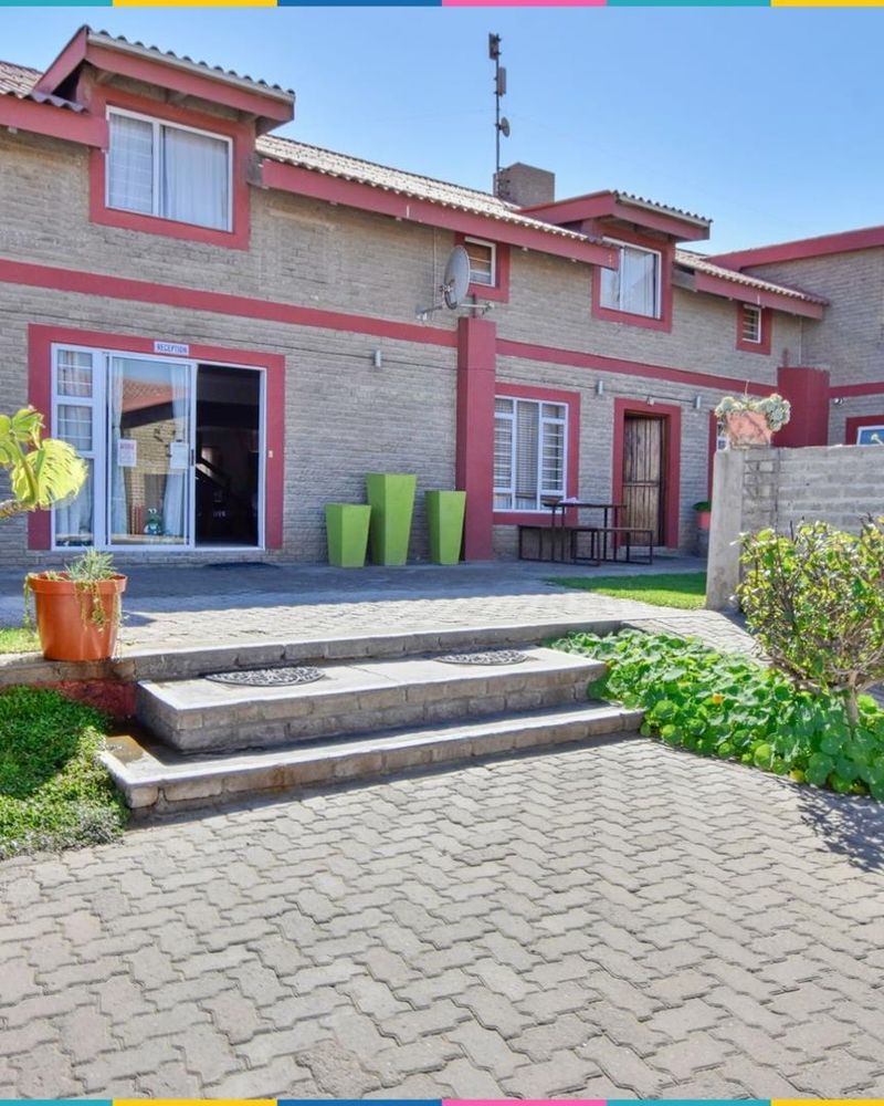 Front of the guesthouse 