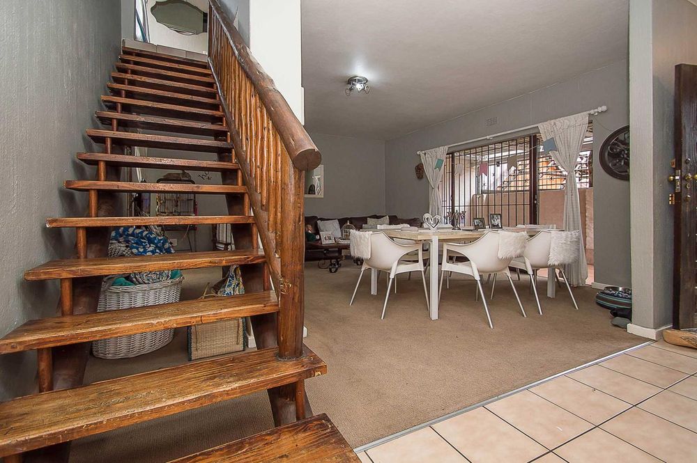 Upstairs to private main bedroom 