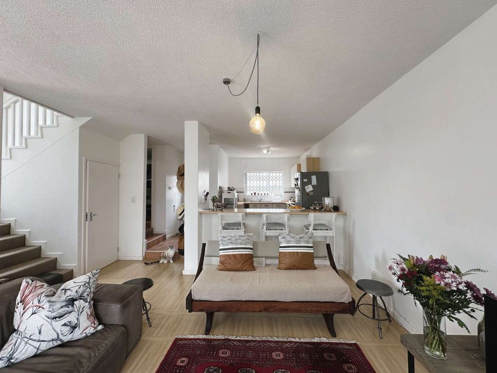 living room and kitchen