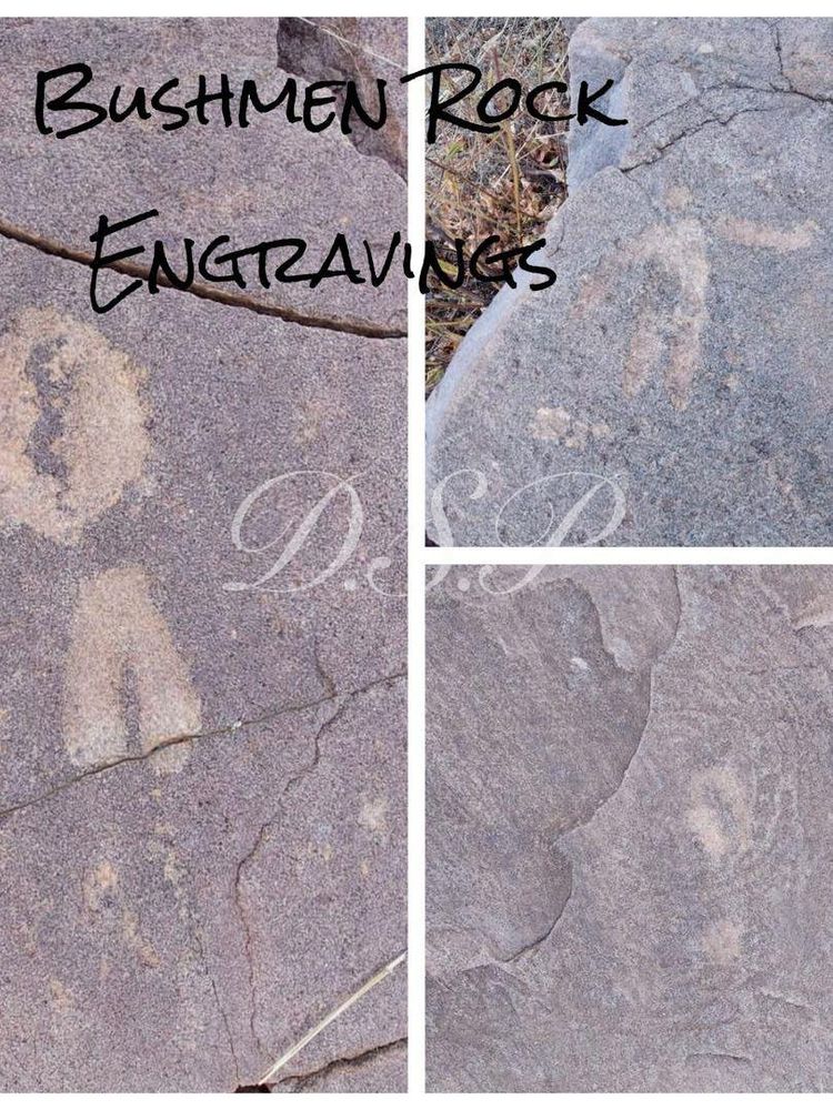 Bushman rock painting at farm