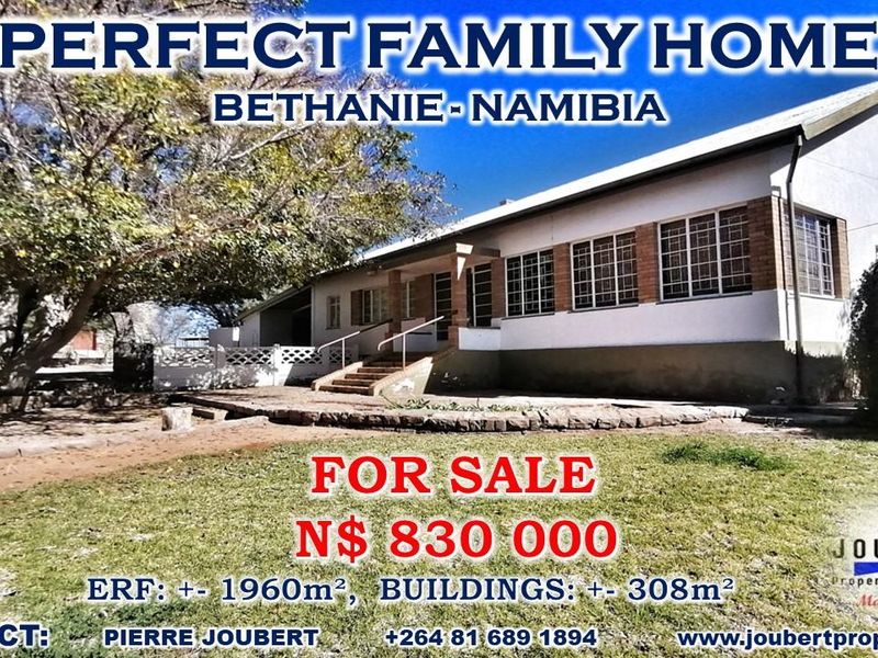 PERFECT FAMILY HOME FOR SALE IN BETHANIE - NAMIBIA - Photo 2