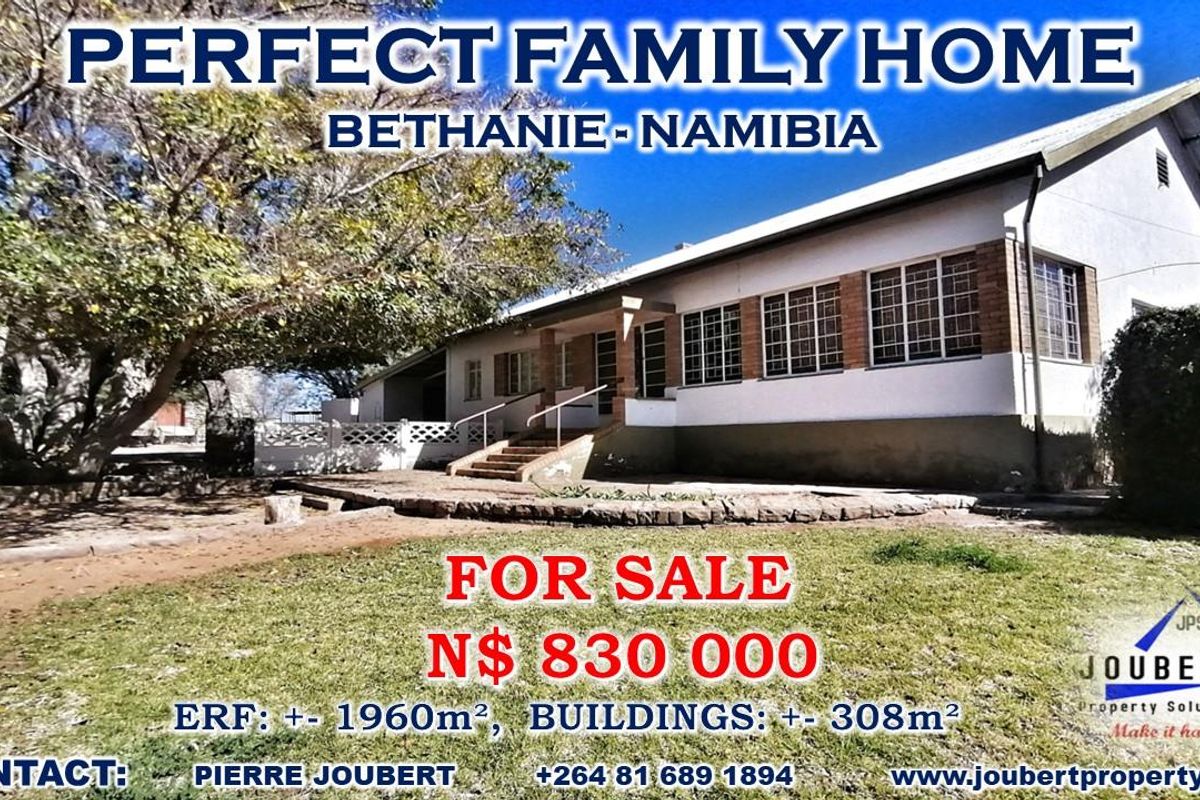 PERFECT FAMILY HOME FOR SALE IN BETHANIE - NAMIBIA - Photo 2