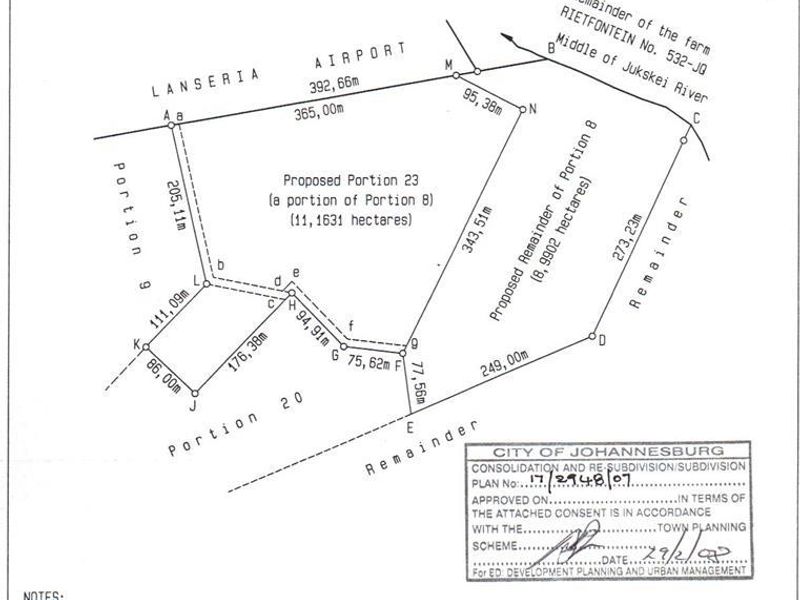 8.9 HECTARE SMALLHOLDING NEXT TO JUKSKEI RIVER AND CLOSE TO LANSERIA AIRPORT FOR SALE - Photo 7
