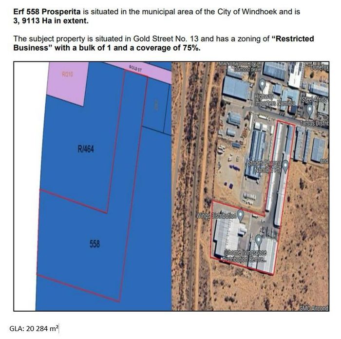 Property #2404283, Industrial For Sale in Prosperita