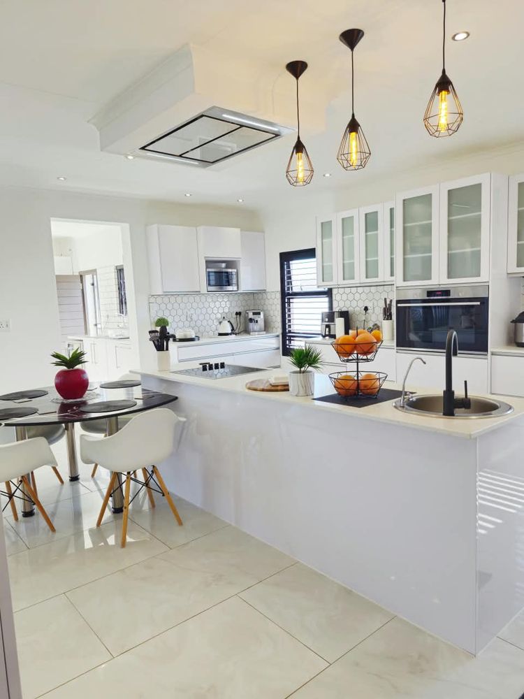 Open plan kitchen 