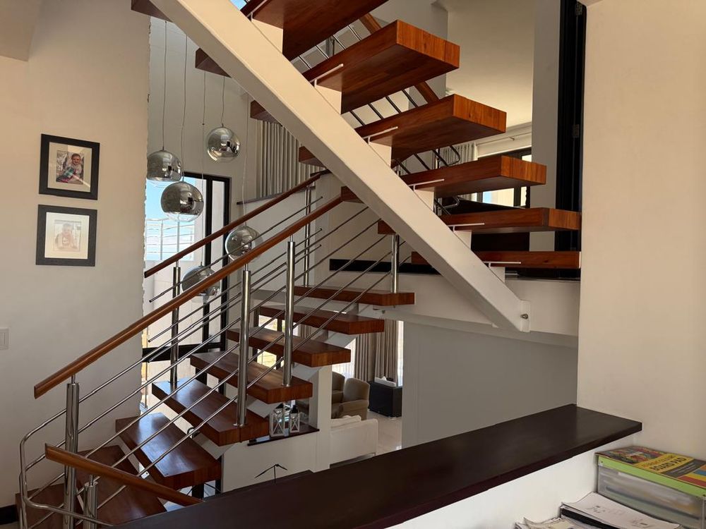 Stairs to second floor