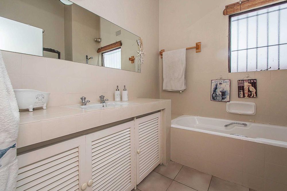 Added storage space under basin area