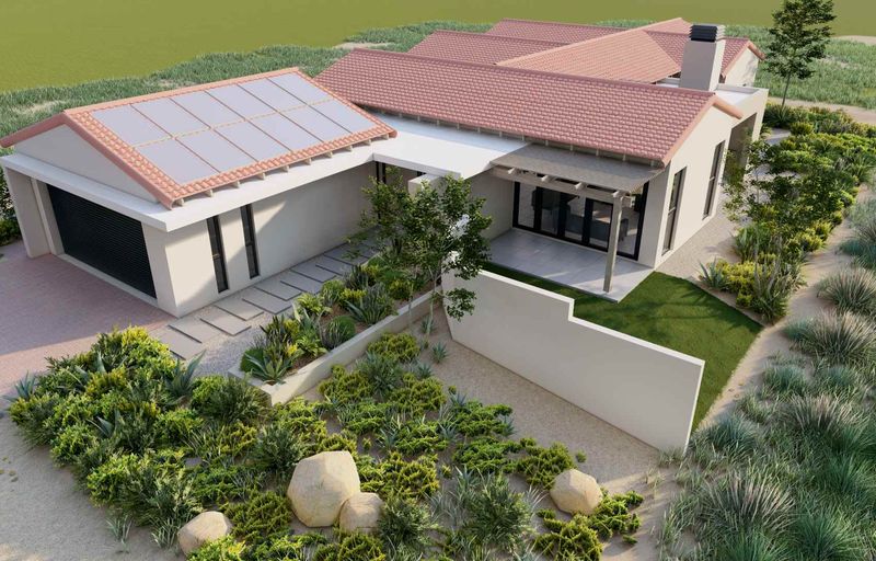 Plot-and-plan opportunity available in Le Juille Village