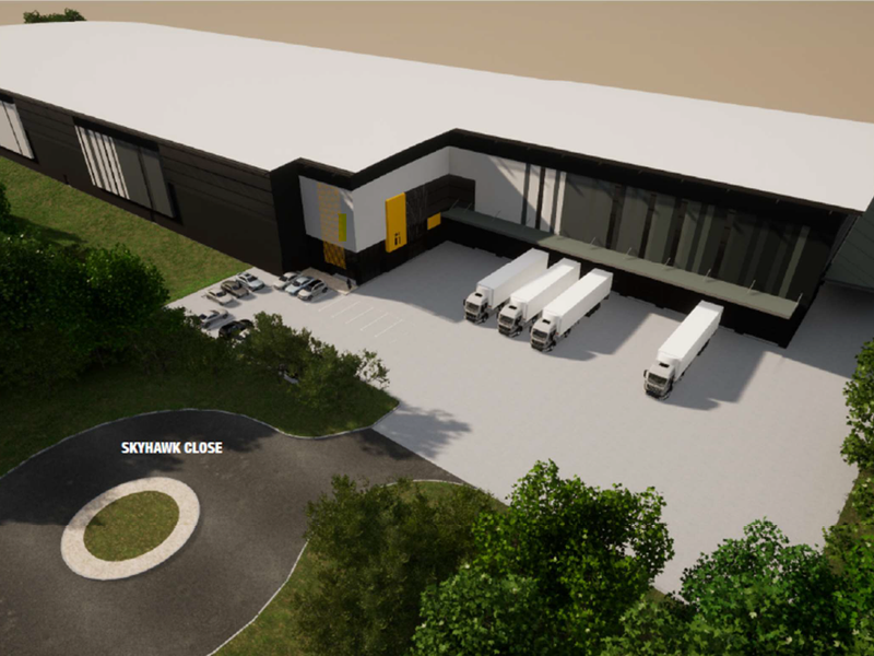 SKYHAWK CLOSE - AIRPORT INDUSTRIA  - 3825m2 X 2 - Photo 2