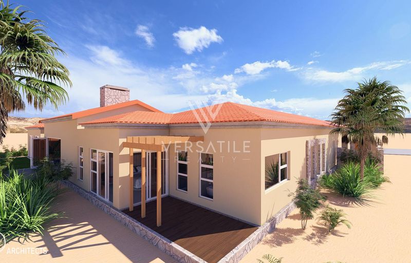 Architecturally Designed Family Home with Private Flat – Rossmund Golf Estate, Swakopmund. UNDER CONSTRUCTION