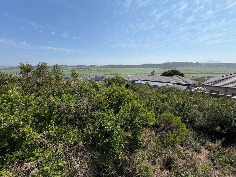 A scenic elevated view overlooking the surrounding landscape, natural vegetation, and neighboring residential properties.