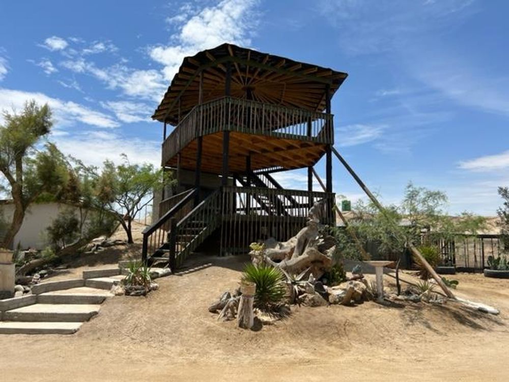 Outdoor double deck -  BBQ & entertainment area