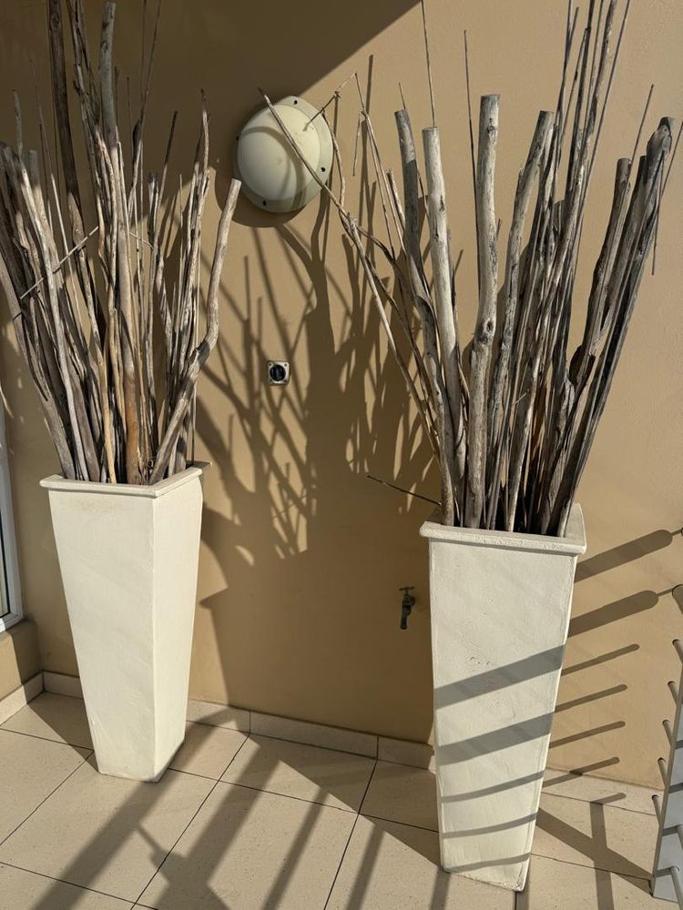 Decor on balcony of the main bedroom 