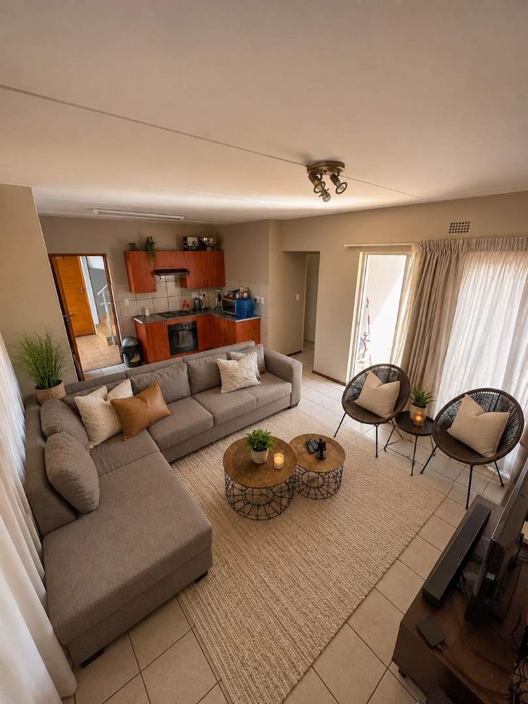 Open plan living room