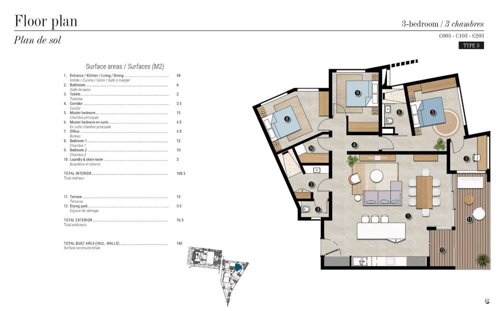 3 Bedroom - Type 3