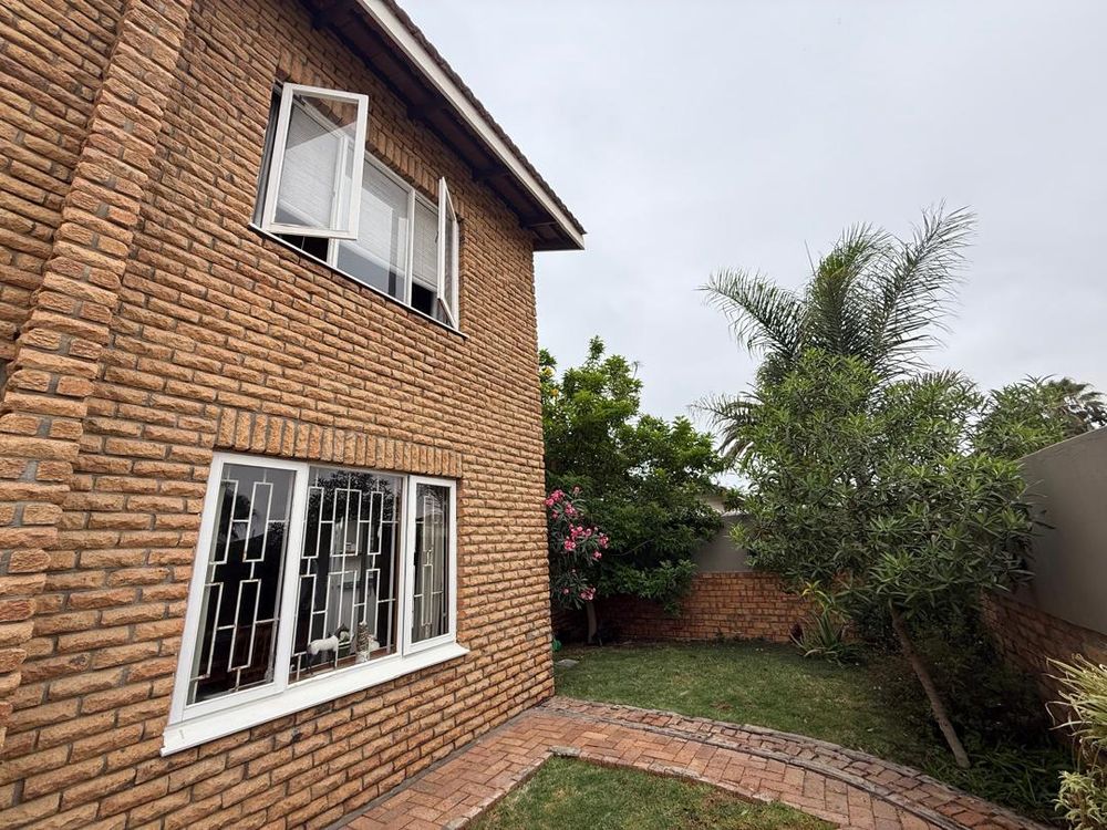 front of the house