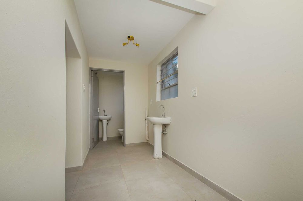 Laundry area