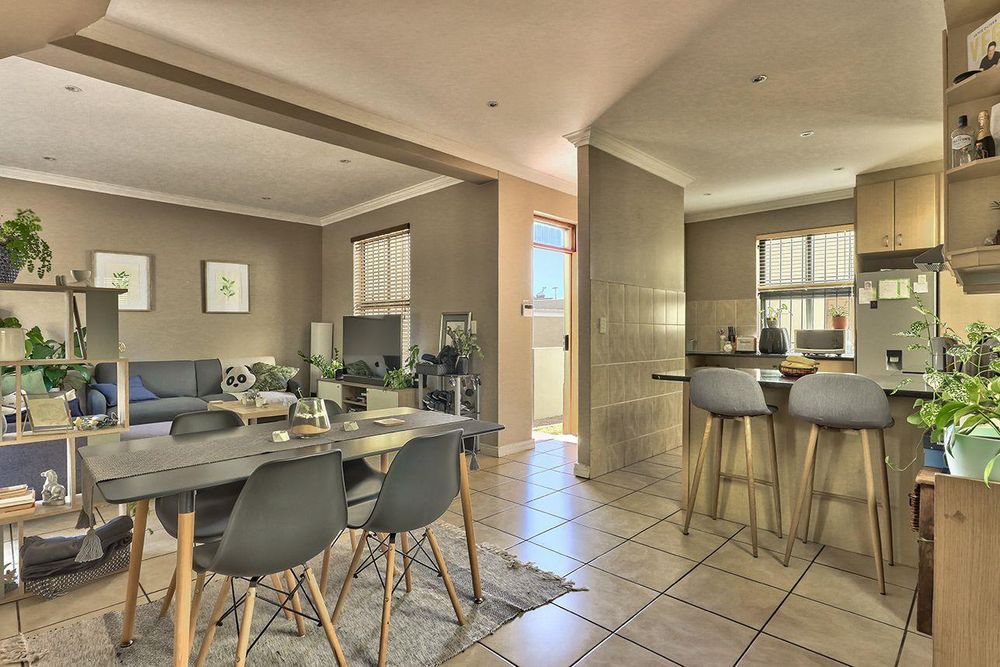 Open plan living space