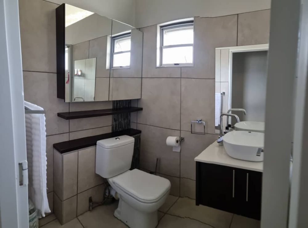 Shared bathroom with shower