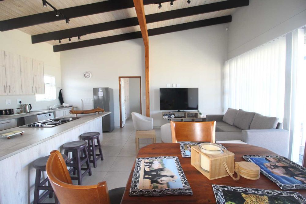 Granny flat kitchen and living area