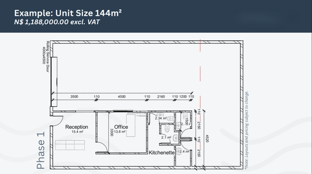 Unit Size: 144m²