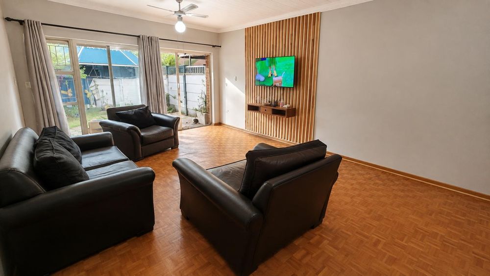 Open plan lounge and dining area