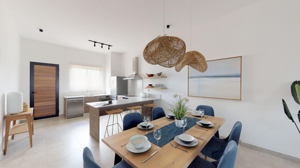 Kitchen and dining room