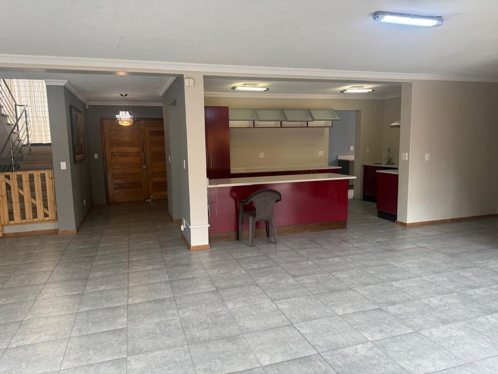 Open plan kitchen 