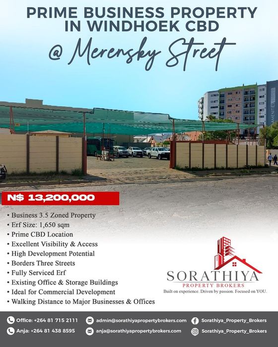 Property #2500432, Business For Sale in Windhoek Central