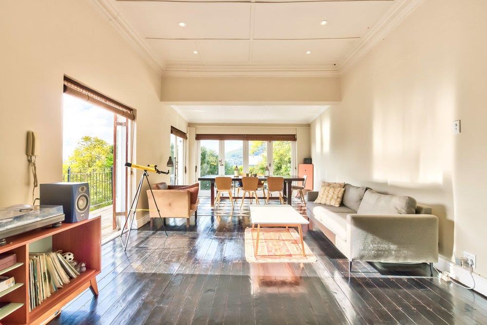 Living opens out to large terrace outdoor spaces