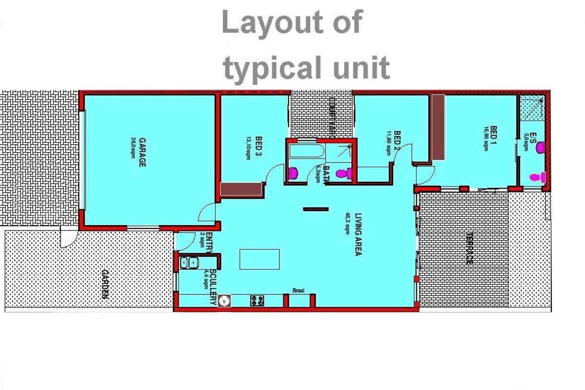 Ext 23, Swakopmund:  NEW TOWNHOUSE DEVELOPMENT, 3 Bedr Units are for Sale - Photo 3