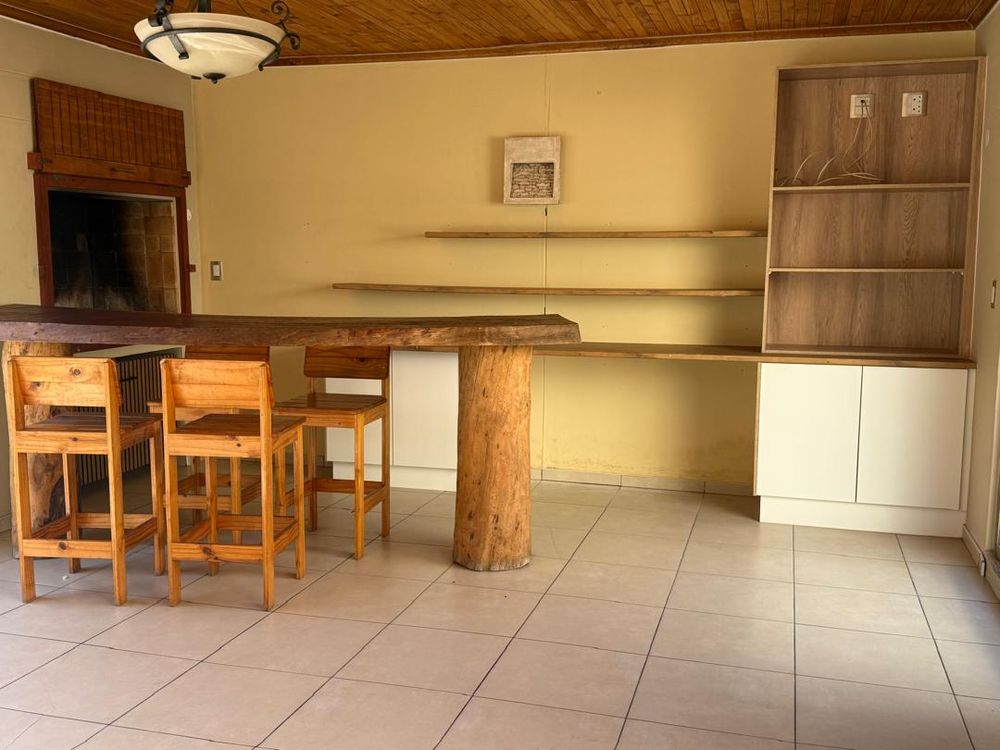 indoor bbq area