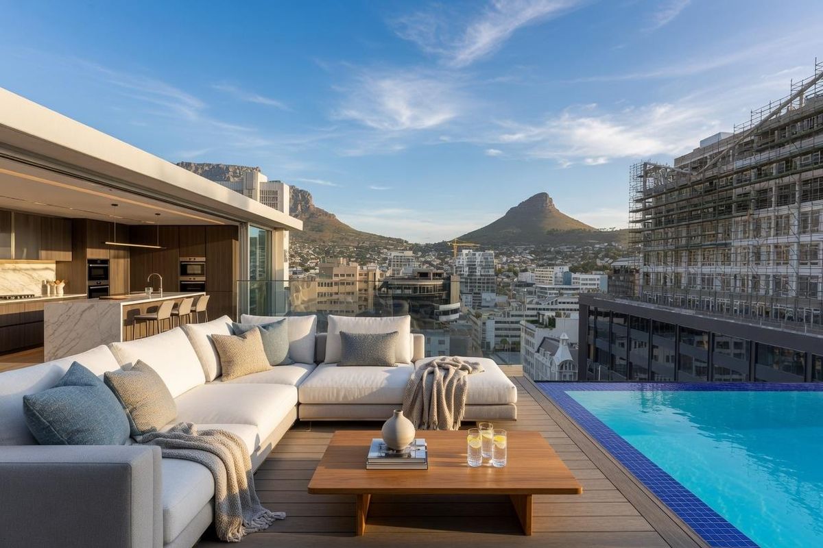 Wake up to Table Mountain perfectly framed in your window like a living painting. - Photo 5