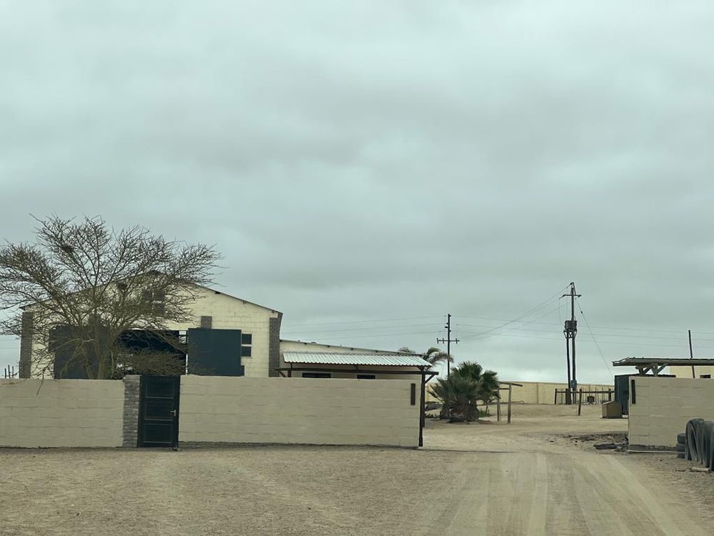 Entrance to outbuildings