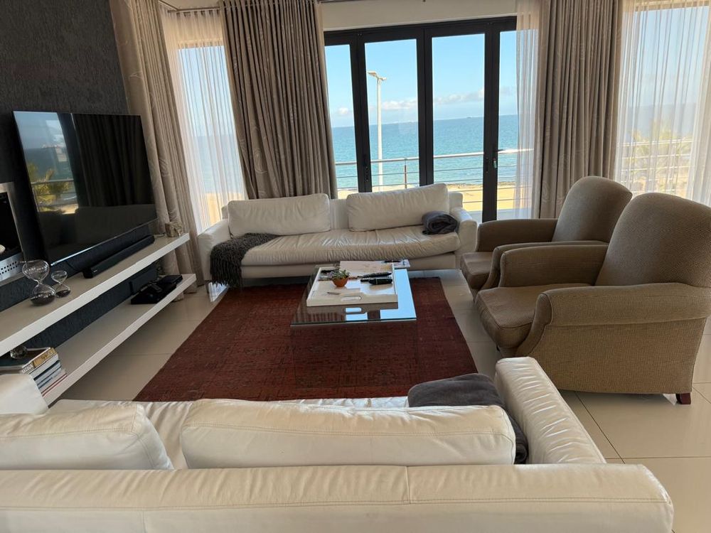 Lounge in open plan living area