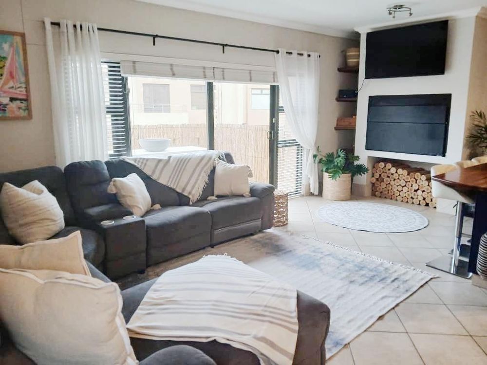 Open plan living area